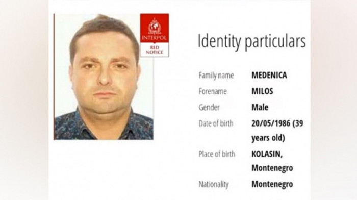 Interpol objavio crvenu poternicu za Medenicom, sinom bivše predsednice Vrhovnog suda