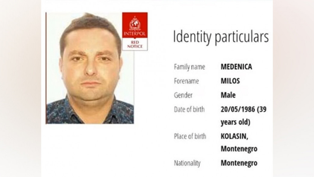 Interpol objavio crvenu poternicu za Medenicom, sinom bivše predsednice Vrhovnog suda