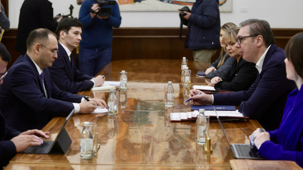 Vučić sa ambasadorom Uzbekistana o unapređenju odnosa i ekonomske saradnje