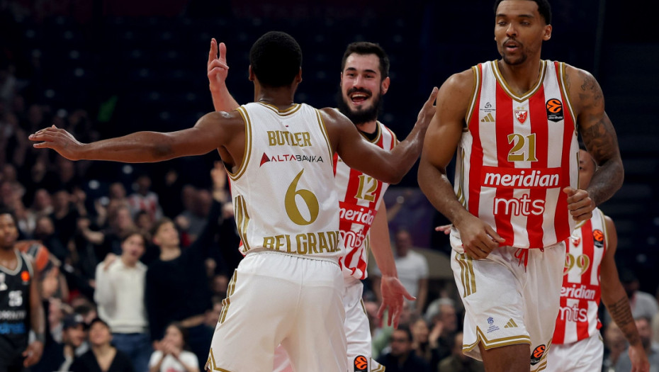 Crvena zvezda domaćin Hapoelu u košarkaškoj Evroligi: Nastaviti trijumfalan niz