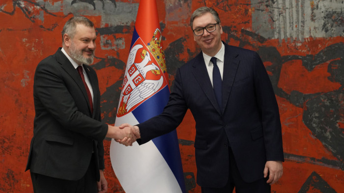 Vučić primio akreditivna pisma novoimenovanog ambasadora Ukrajine