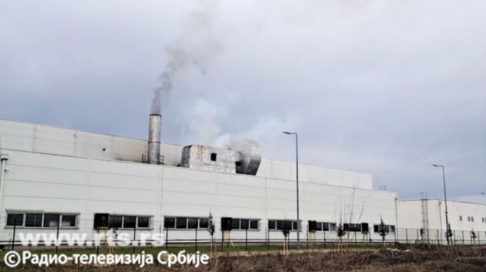 Požar u fabrici "Mint" u Šapcu, nema povređenih