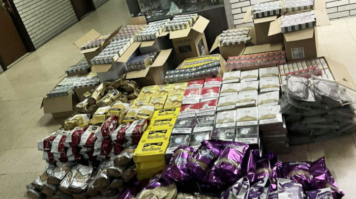 Akcija "Akciza" u Vranju: Policija zaplenila cigarete i duvan, oštećen budžet Srbije za tri miliona (FOTO)