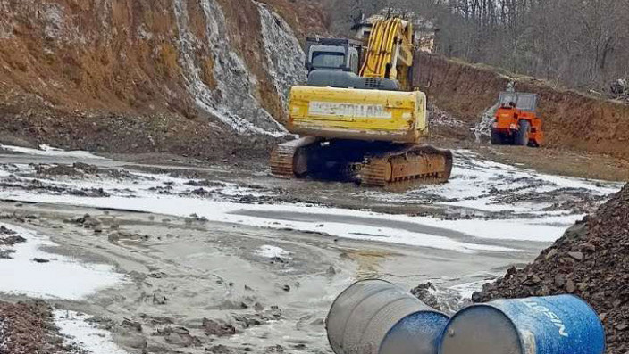 Upravnik rudnika "Lece" u Medveđi uhapšen zbog zagađenja reke Jablanice teškim metalima (FOTO)