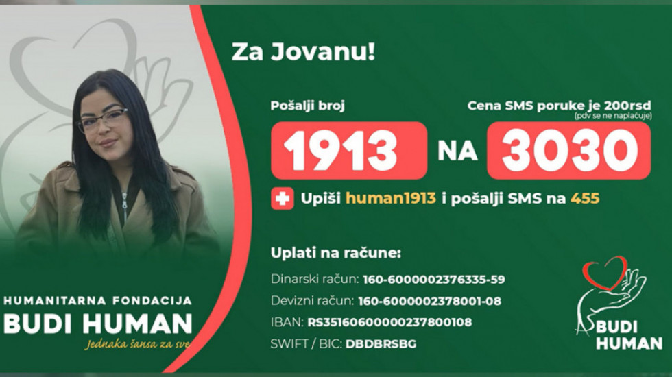 Pomozimo Jovani da što pre ode na transplantaciju jetre