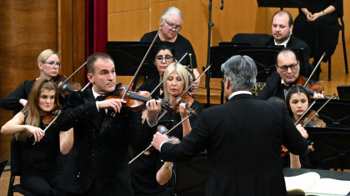 Stefan Milenković i Simfonijski orkestar RTS-a održali koncert u čast Velike dvorane Kolarca