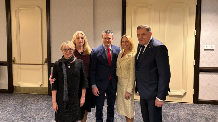 Dodik se u Vašingtonu sastao sa Hegsetom