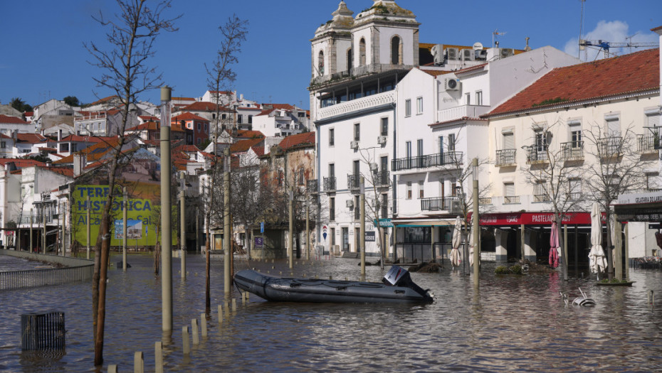 Oluja "Marta" stiže u Portugal: Očekuju se padavine, vetar i porast vodostaja