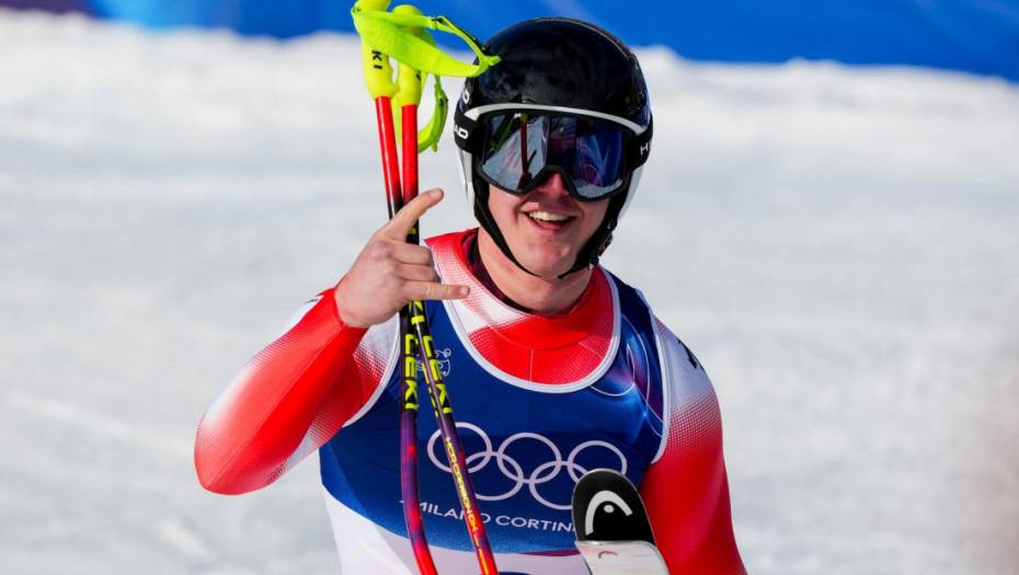 Franjo fon Almen sa prvim zlatom na ZOI: Švajcarac sjajan na spustu