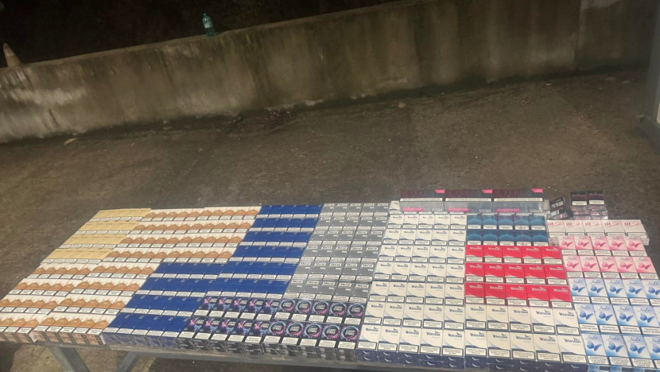 Fasadna mrežica kao paravan: Sprečena dva pokušaja šverca cigareta vrednih 700.000 dinara