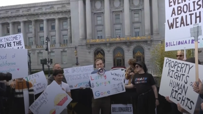 U San Francisku održan protest podrške milijaderima, privukao samo tridesetak ljudi