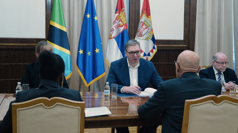 Vučić sa predsednikom Parlamenta Tanzanije o unapređenju političkog dijaloga