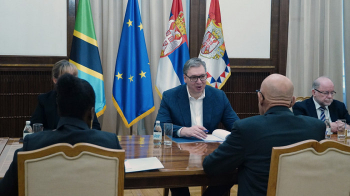 Vučić sa predsednikom Parlamenta Tanzanije o unapređenju političkog dijaloga