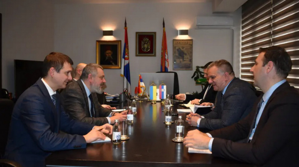 Stanković sa novim ambasadorom Ukrajine o unapređenju prosvetne saradnje