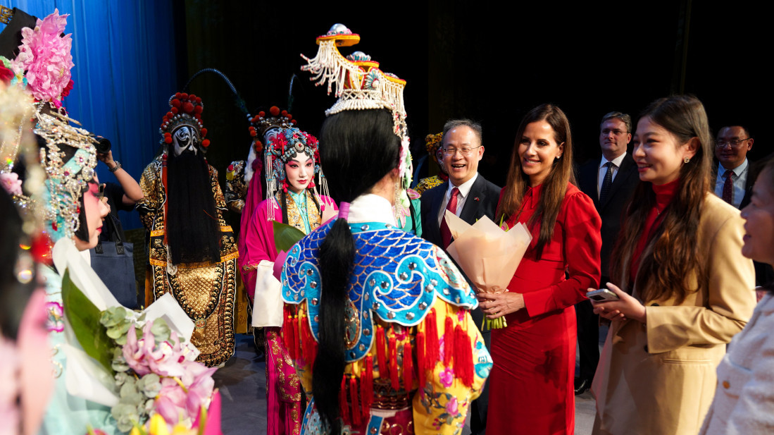 Tamara Vučić prisustvovala muzičko-scenskom spektaklu Kineske nacionalne pekinške opere u Narodnom pozorištu