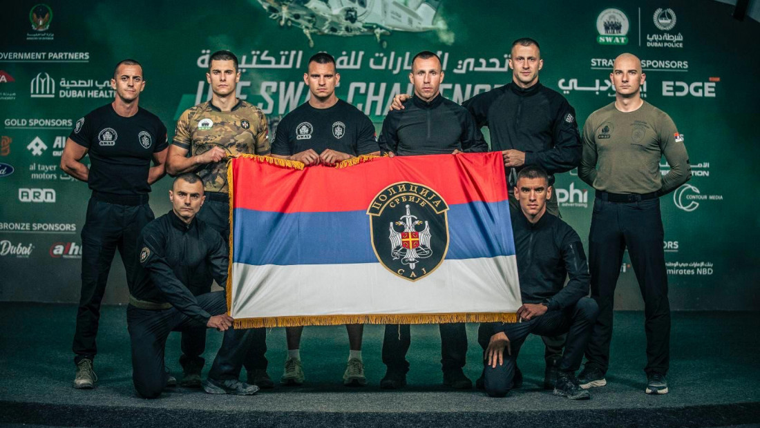 MUP među svetskom elitom: Žandarmerija i SAJ zablistali na UAE SWAT Challenge 2026