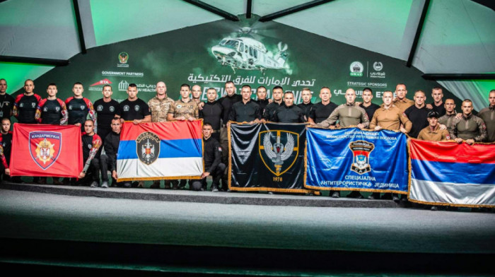 Snajperske veštine i taktika: Ovako su specijalci MUP-a ponosno predstavili Srbiju na UAE SWAT Challenge 2026 (VIDEO)
