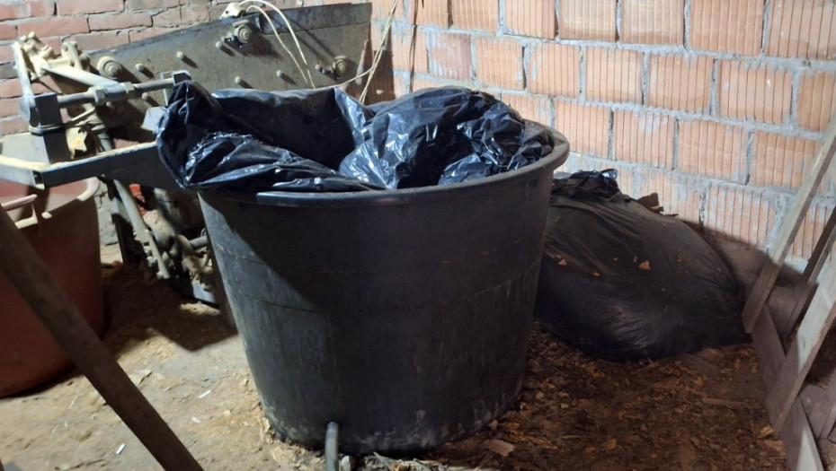 Zaplenjeno 400 kg duvana u Nikincima: Krivična prijava protiv muškarca (35)