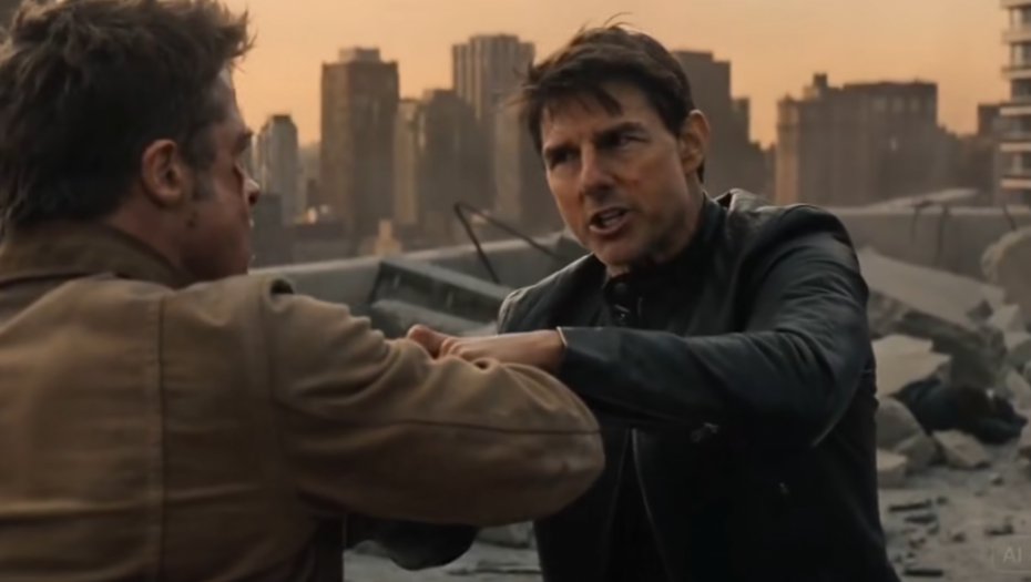 Da li je starim filmskim studijima "odzvonilo": Snimak AI "tuče Breda Pita i Toma Kruza" izazvao pometnju u Holivudu