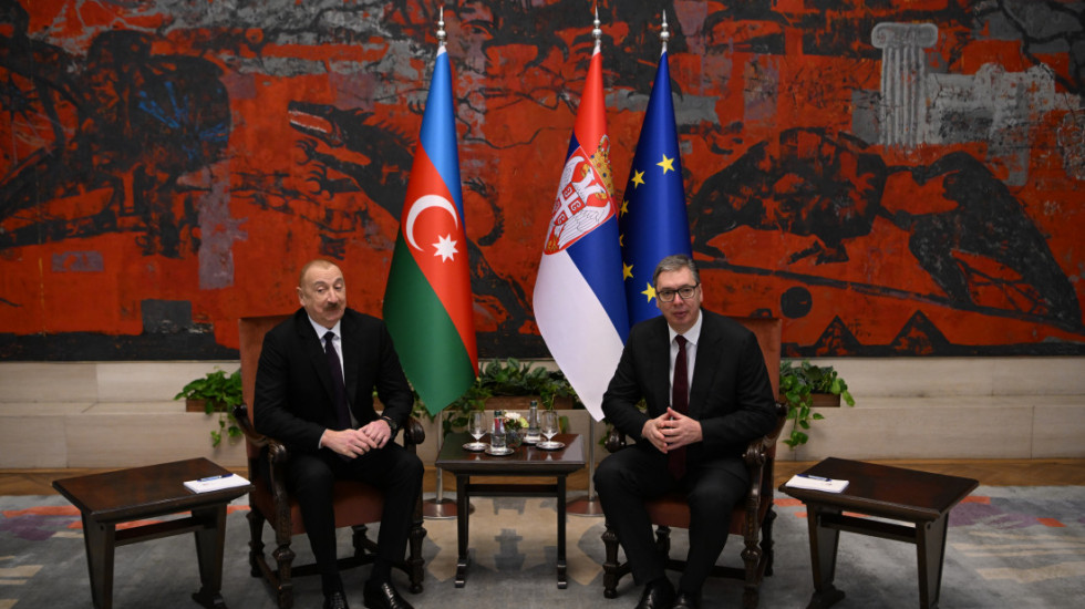 Alijev u poseti Beogradu: Održana prva sednica Saveta za strateško partnerstvo Srbije i Azerbejdžana