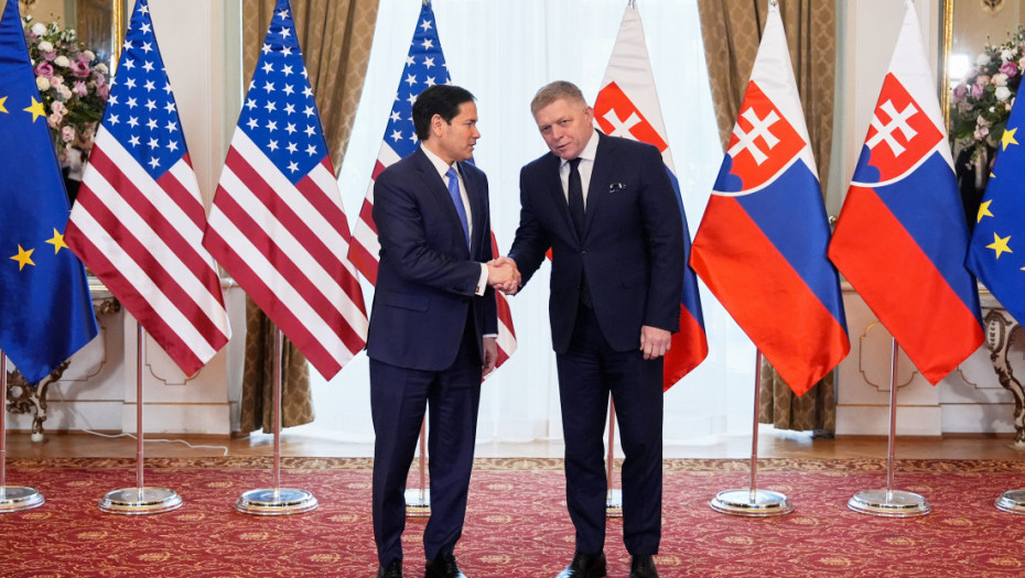 Rubio u Slovačkoj, sa Ficom o enegetici i događajima u Ukrajini