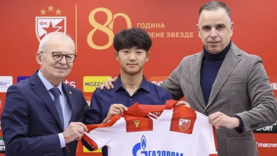 Zvezda dobila prvog Kineza u istoriji!