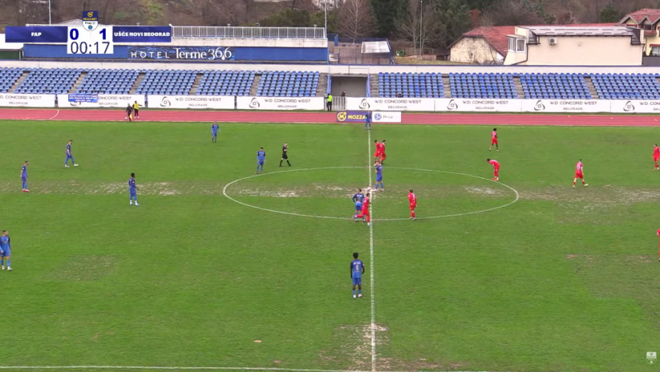 Fantomski gol u Priboju: Ušće povelo pogotkom sa pola terena koji nije ni snimljen