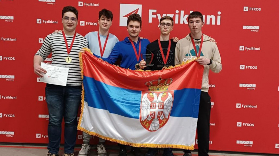 Tim Matematičke gimnazije pobednik najvećeg evropskog takmičenja u fizici u Pragu