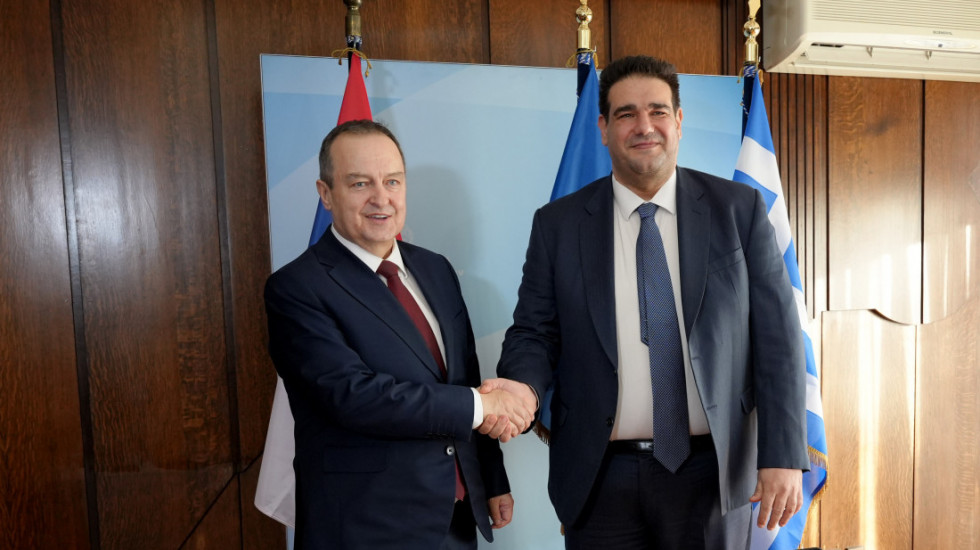 Dačić se u Atini sastao sa ministrom unutrašnjih poslova Grčke: Razgovarali o smanjenju gužvi na prelazu Evzoni