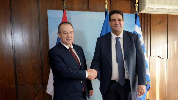 Dačić se u Atini sastao sa ministrom unutrašnjih poslova Grčke: Razgovarali o smanjenju gužvi na prelazu Evzoni