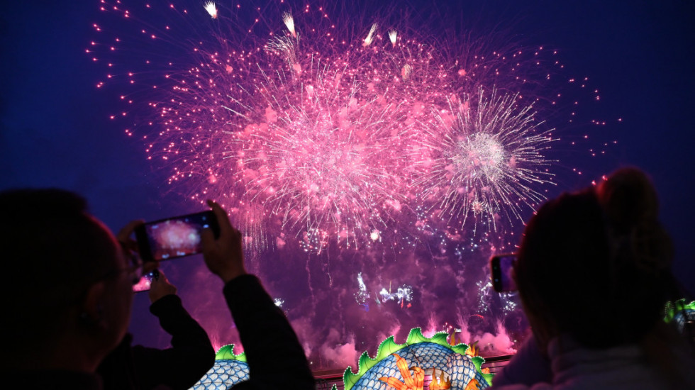 Otvoren osmi Kineski festival svetla u Beogradu na vodi