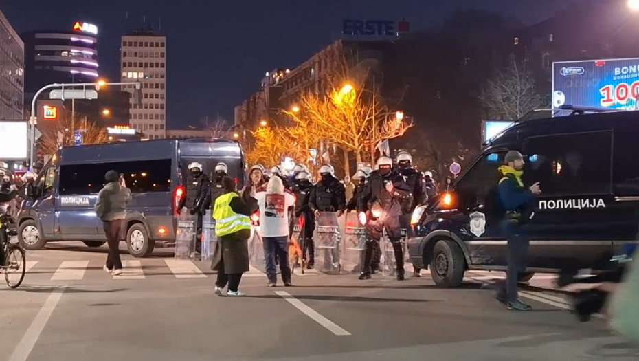 Određen pritvor osumnjičenom za nasilje tokom protesta u Novom Sadu