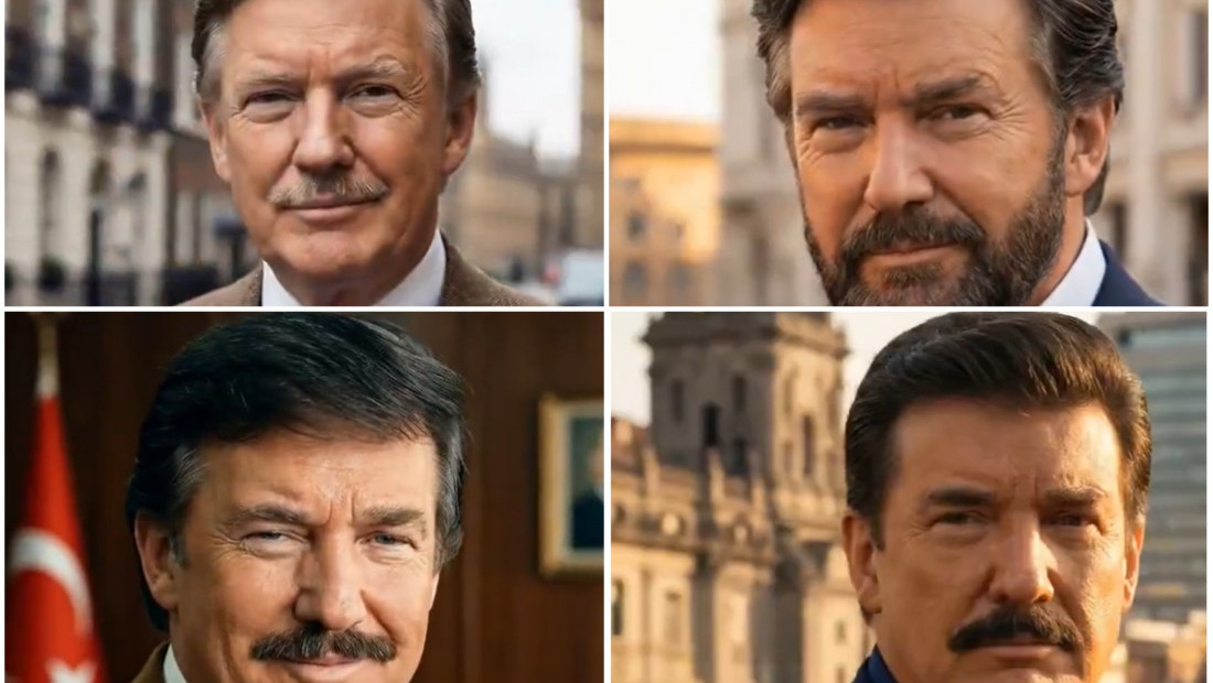 Da li biste prepoznali Trampa? Kako bi predsednik SAD izgledao da je rođen u Rusiji, Kini ili Iranu? (VIDEO)