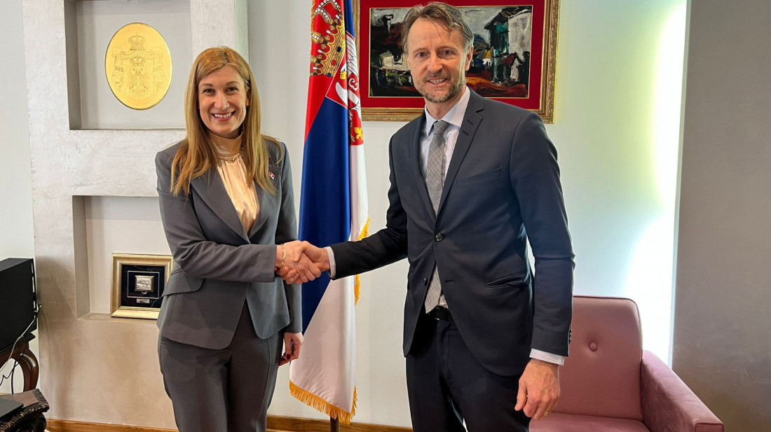 Jovanović sa Fon Bekeratom o evrointegracijama, dijalogu Beograda i Prištine i drugim pitanjima