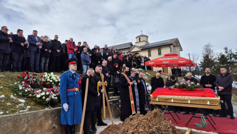 Sahranjena Ljiljana Zelen Karadžić na Palama