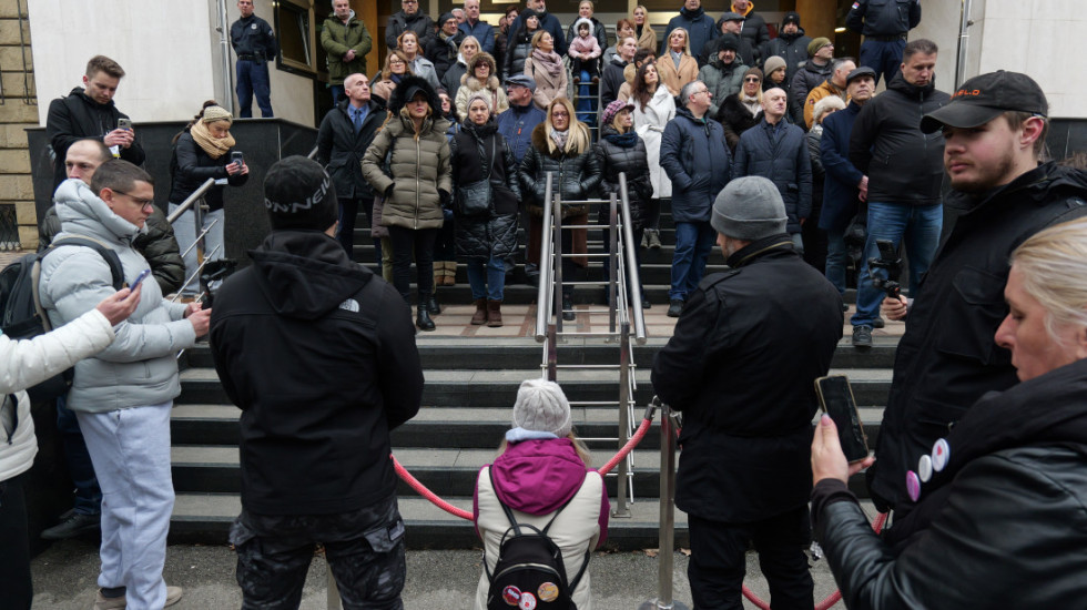 Protest pod nazivom "Marš za pravosuđe" održan u Beogradu