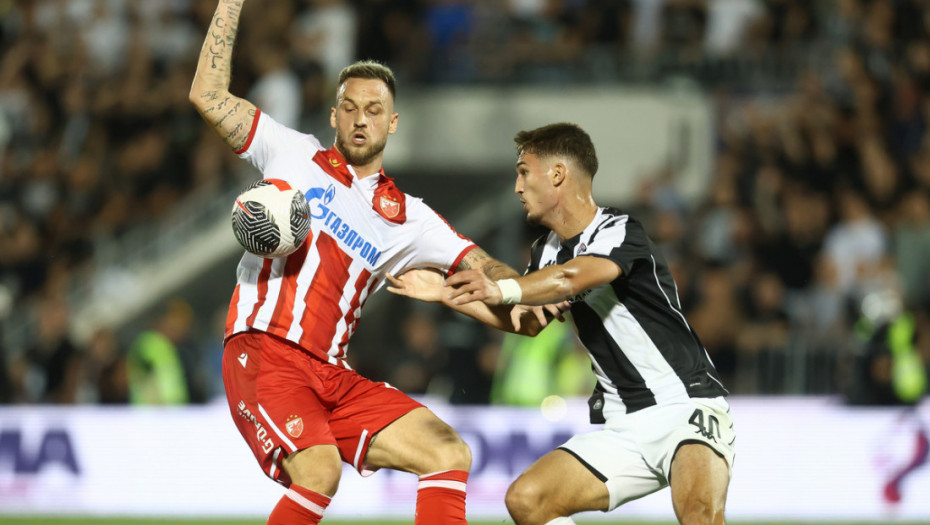 Crvena zvezda - Partizan 0:0: Dve prilike za Kataija