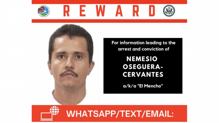 Meksička vojska ubila vođu narko kartela "Nova generacija Halisko", poznatog kao "El Menčo"