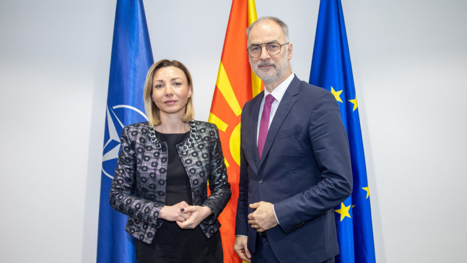 Macura u Skoplju sa Stoilkovićem: Stabilnost društva osnov za bolji položaj žena