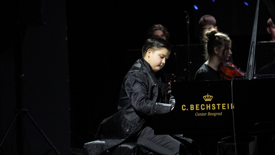 Gala koncert Dečje filharmonije: Trinaestogodišnji David Božić oduševio izvođenjem Mocarta