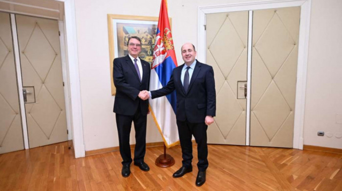 Kozarev sa savetnikom u Ambasadi Brazila o mogućnostima jačanja saradnje: Fokus na vazduhoplovstvu