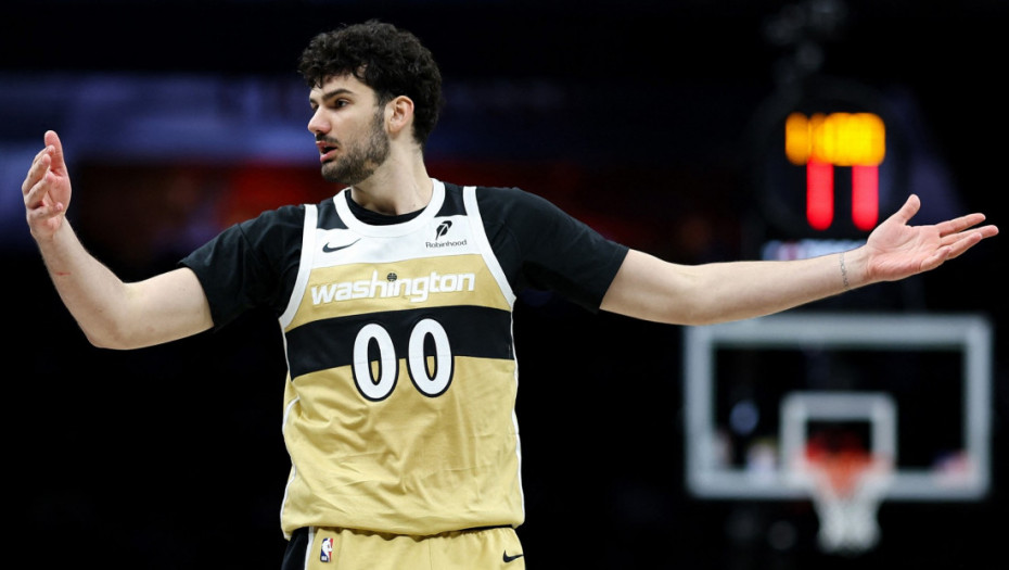 Tristan Vukčević ponovo u startnoj petorci Vašingtona: Altanta slavila u prestonici