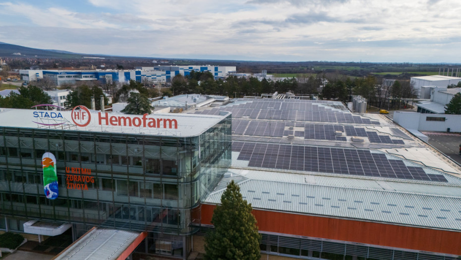 Hemofarm ubrzava dekarbonizaciju uz jednu od najvećih industrijskih solarnih elektrana u Srbiji