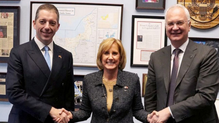 Đurić sa američkom kongresmenkom Teni o temama važnim za Srbiju i region