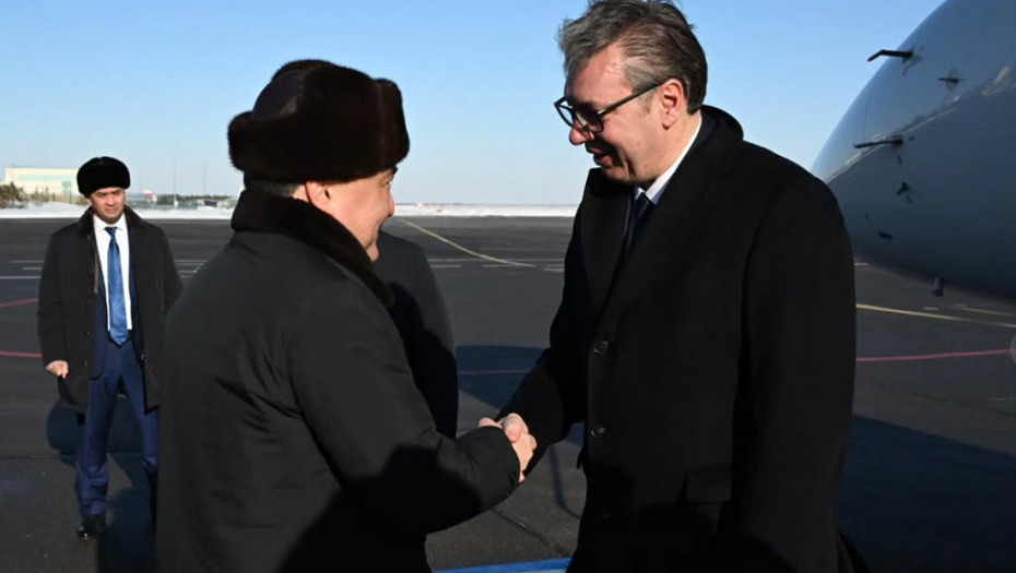 Vučić zahvalio premijeru Kazahstana na srdačnom dočeku