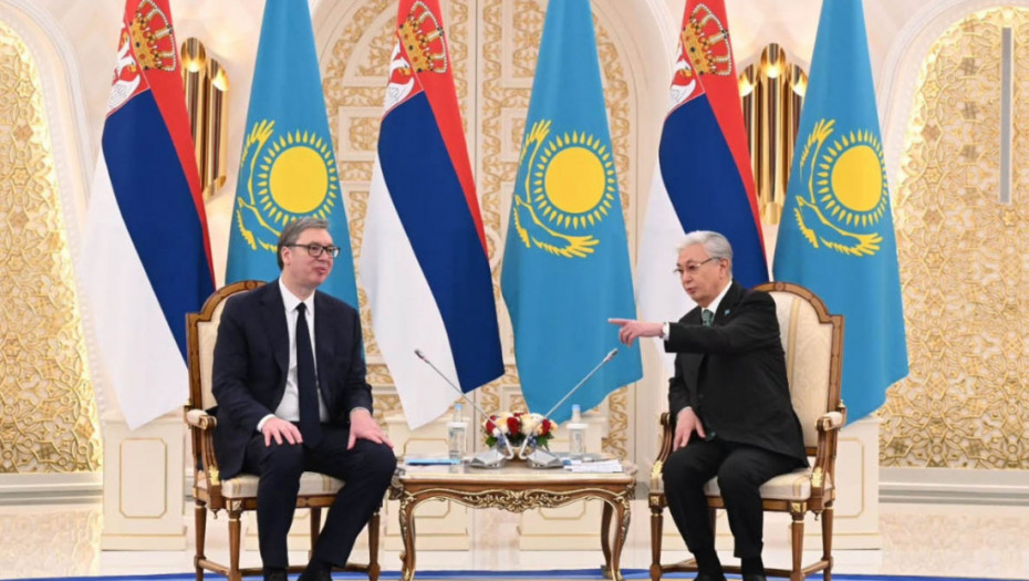 Vučić u Astani: Unaprediti saradnju Srbije i Kazahstana