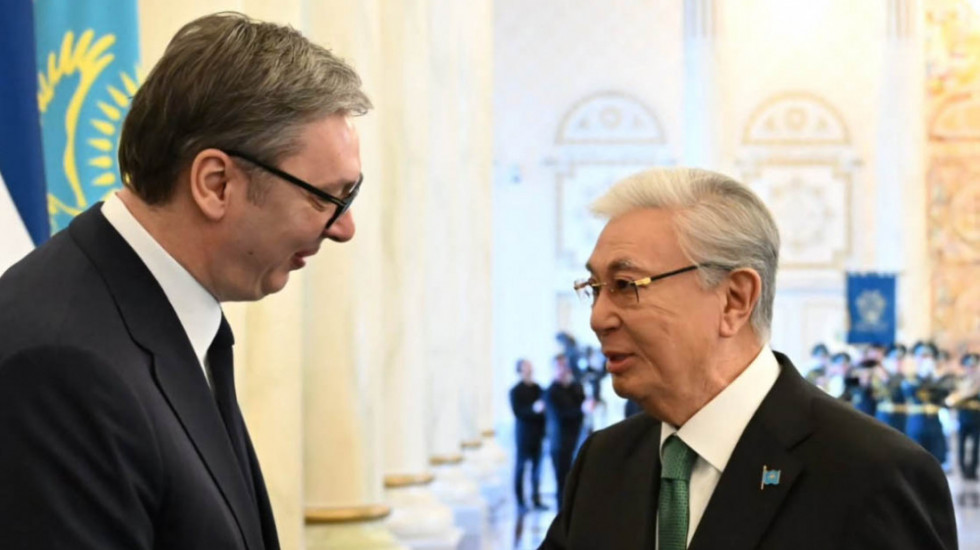 Vučić sa Tokajevim: Srbija u Kazahstanu vidi iskrenog prijatelja i pouzdanog partnera