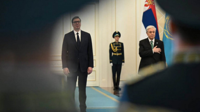 Kazahstanski mediji o poseti Vučića: Dočekan uz najviše počasti u Astani, biće mu dodeljen Orden zlatnog orla