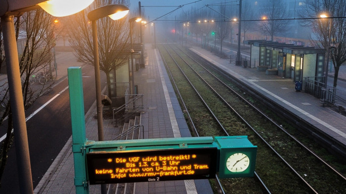 Nemački sindikat pokrenuo štrajkove, javni prevoz u zemlji gotovo paralisan