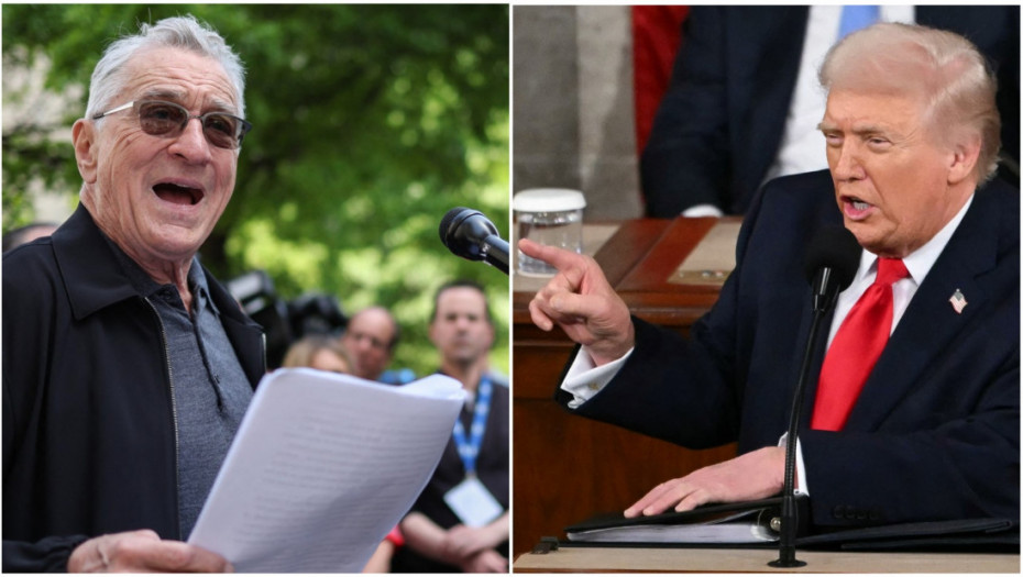 Robert de Niro i Donald Tramp ponovo razmenili uvrede: Američki predsednik izrazio želju da deportuje glumca